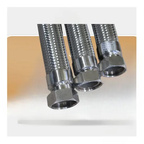 25mm 30mm High Pressure High Temperature Resistant Stainless Steel Wire Braided Flexible Metal Hose