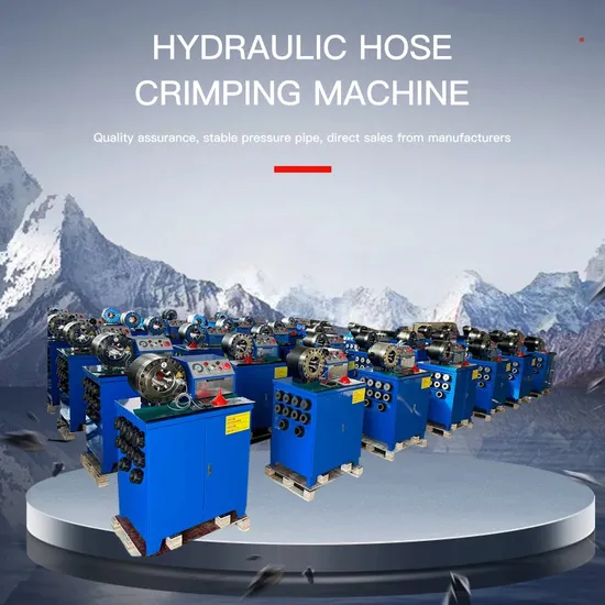 2 Inch New Good Price Brake Hose Crimping Machine/Hydraulic Presser