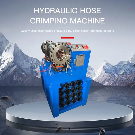 1/4′′-3′′ Crimping Machine 220V 380V Hydraulic Hose Machine 15 Set Dies Sp60 Crimpimg Machine