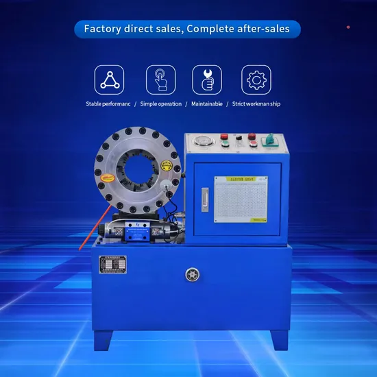 Canada Use Fin Power 1/4-2" 10-87mm P32 P20 P52 Hydraulic Pressing Hose Crimping Machine Hose Pipe Press Machine for Crimp Hose