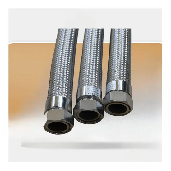 High Temperature Stainless Steel Industrial Braided Hose Flexible Metal Hose Pipe