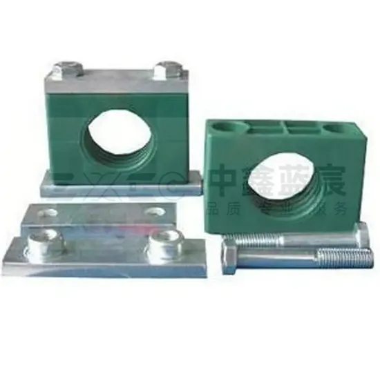 Tube Stacking Plastic Hydraulic Oil Pipe Clamp Twin Series