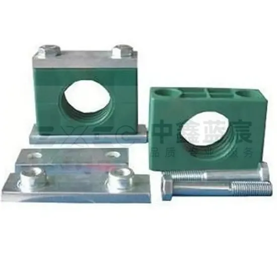 Tube Stacking Plastic Hydraulic Oil Pipe Clamp Twin Series