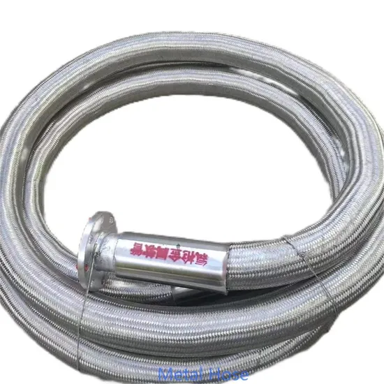 Steel Wire Braided Stainless Steel Corrugated Flexible Gas Connection Metal Hose
