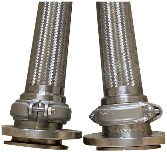 Retractable Air Hose Reel Metal Housing Hose Stainless Steel Braided Flexible Metal Hose