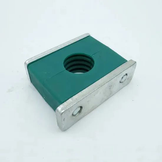 25.4mm Light Duty Hydraulic Plastic Hose Clamp Single Hole with Outer Hex Blot