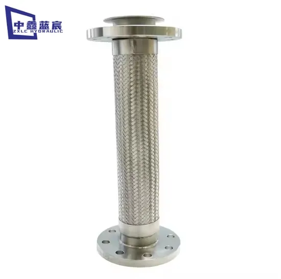 High Pressure Hose 2 Inch 50mm Flexible Threaded Nut Braided Hose