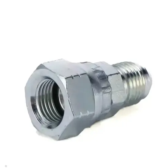 Hydraulic Quick Coupling DIN Standard Metric Male 24 Degree L. T. /Metric Male Transition Joint