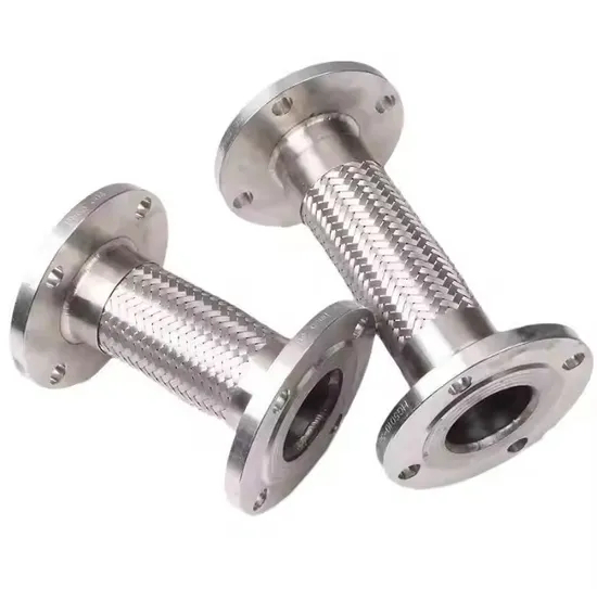 Industrial Stainless Steel 304/316 Metal Hose High Temperature and Pressure Steam Braided Network Explosion-Proof Bellows