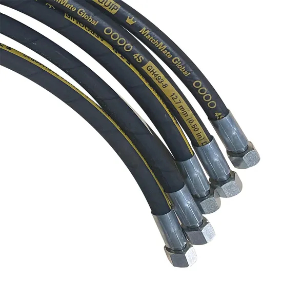 High Pressure Oil Pipe, Hydraulic Oil Pipe, Steel Wire Winding, Braided Rubber Hose, High-Pressure Rubber Sandblasting Hose, High-Pressure Rubber Hose Assembly