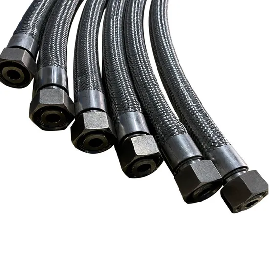 Flexible Heat Resistant Air Discharge Tube Assembly High Temperature Pressure Steam Hydraulic Rubber Hose
