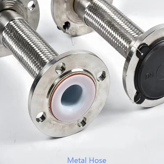 Wire Braided Stainless Steel Corrugated Flexible Gas Connection Metal Flex Hose