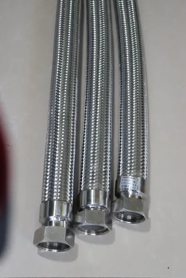 JIS Standard Flexible Steel Stainless Steel Iron Carbon Steel Flanged Connection Metal Hose with Water Gas Air Oil Applications