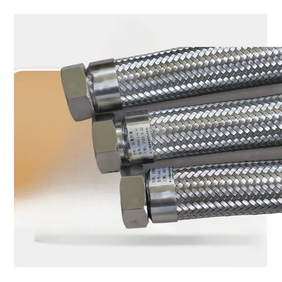 Factory Low-Priced Corrugated Hydraulic Braided Stainless Steel Metal Hose Rubber Hoses Product