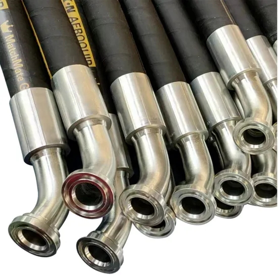 High Quality Multi-Specification Rubber Suction Hoses SAE 100 R 2 Hydraulic Hose