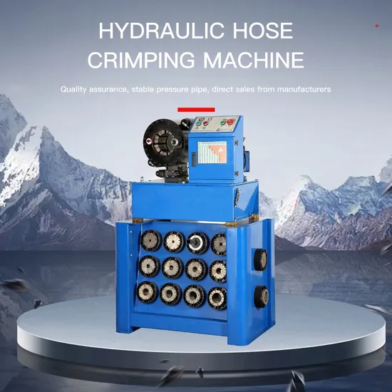 1/4′′-3′′ Crimping Machine 220V 380V Hydraulic Hose Machine 15 Set Dies Sp60 Crimpimg Machine