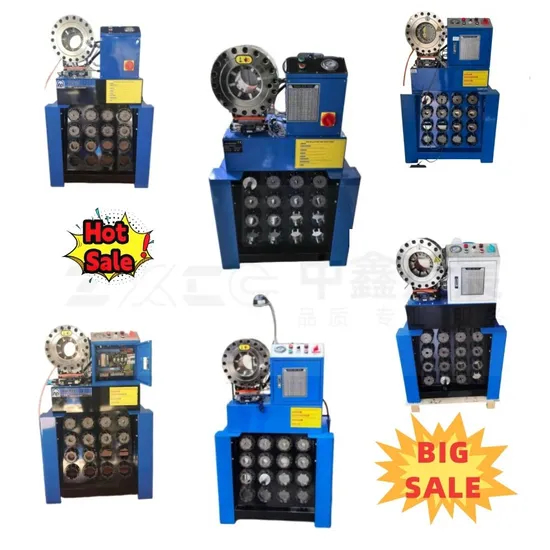 6-51mm Fully Automatic Hydraulic Hose Crimping Machine Crimper Machine with 10 Sets of Dies