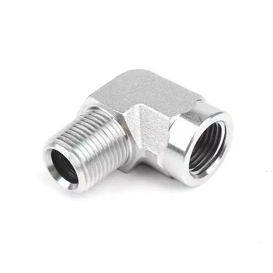Stainless Steel Right Angle Adjustable to The Joint Temperature and Pressure Resistance External Thread Hydraulic Joint