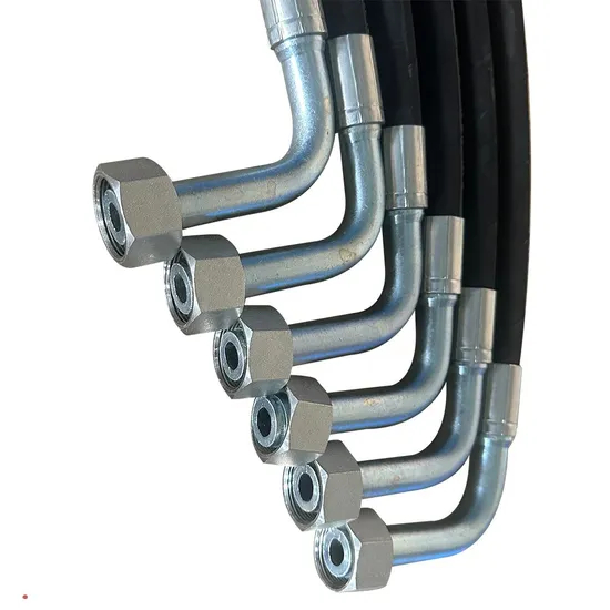 Heavy Duty High-Temperature Resistant Industrial Hydraulic Oil Hose Pipe for Various Applications