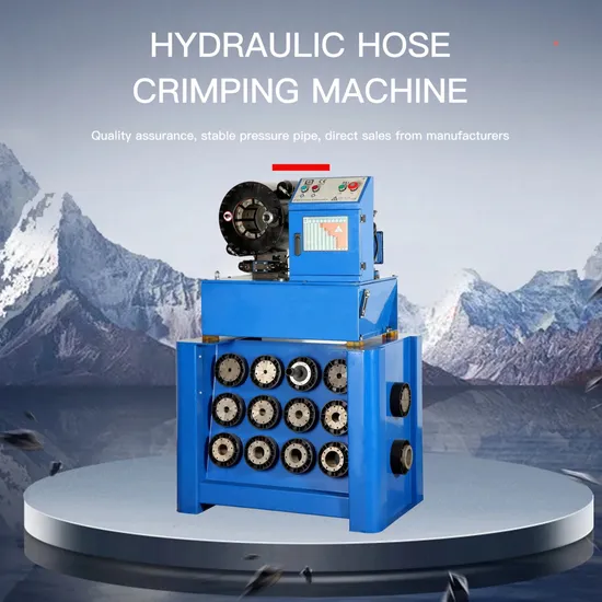 Easy to Operate 1/8 "1/4" -2 "4" "Hydraulic Hose Crimping Machine Hose Pressing Machine