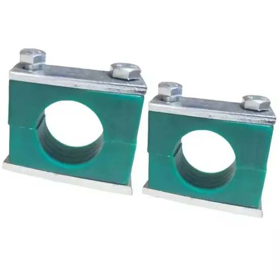 Heavy Duty Plastic Hydraulic DIN 3015 Polypropylene Pipe Clamp 1/4" to 3"