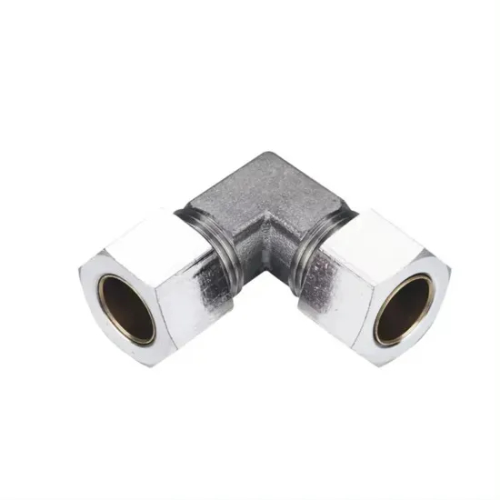 5502-0808 Ferrule Type High-Pressure Right Angle Transition Joint Carbon Steel Pipe Fitting