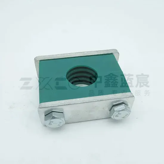 Tube Stacking Plastic Hydraulic Oil Pipe Clamp Twin Series