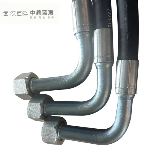 High Pressure Hydraulic Rubber Brake Hose Assembly with Joint Flange Retractable Hose Reel (seasonal)