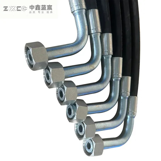 High Pressure All Sizes Available Flexible Rubber Hose Fittings for Hydraulic Assembly Hydraulic Hose