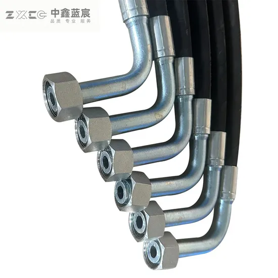 High Pressure All Sizes Available Flexible Rubber Hose Fittings for Hydraulic Assembly Hydraulic Hose