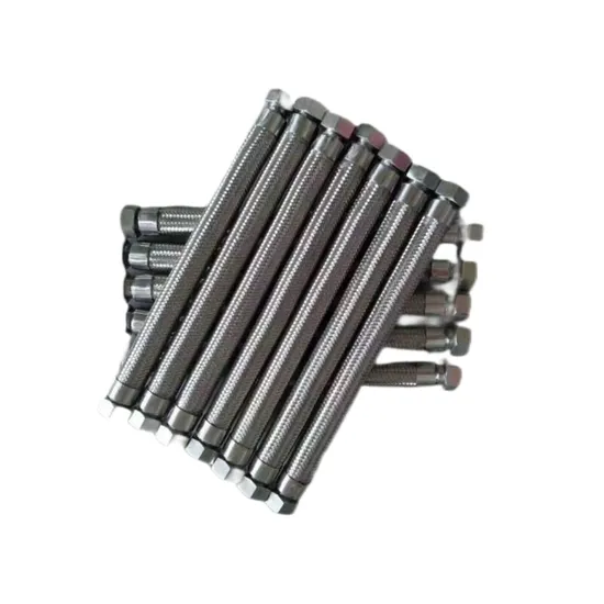 Pipe Connection Wire Mesh Stainless Steel Flexible Bellow Metal Flange Braided Hose