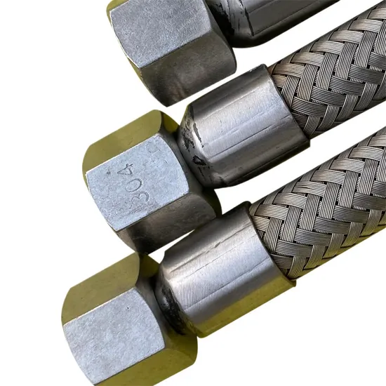 1/8 1 3 Inch High Pressure Corrugated Stainless Steel Wire Braided Flexible Metal Hose Pipe Industrial