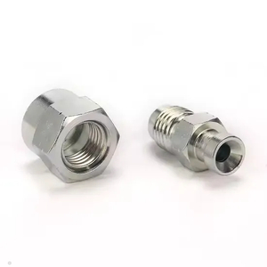 Factory Custom Hot Sale Steel Hexagon Connector Adjustable Transition Joint Hex Nipples