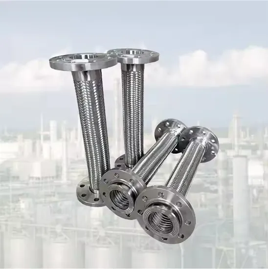 Industrial Stainless Steel 304/316 Metal Hose High Temperature and Pressure Steam Braided Network Explosion-Proof Bellows