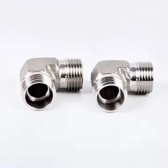 American-American Union 90° Elbowdouble-Ended Hydraulic Joint Transition Joint Excavator Accessories Custom Hydraulic Pipe