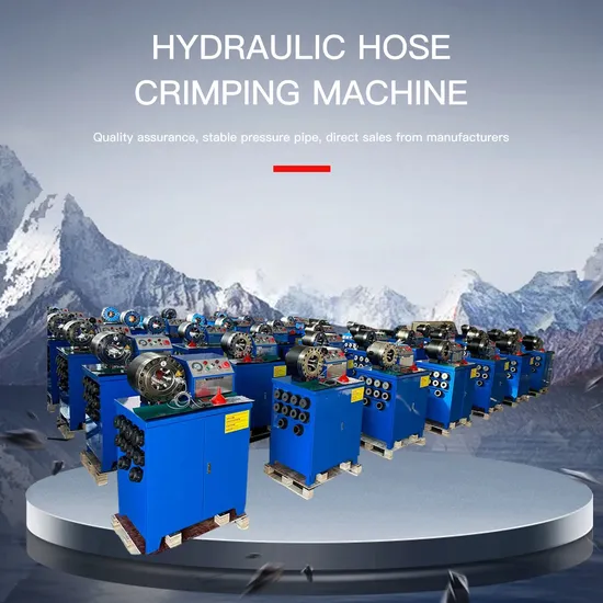 Hydraulic Pressing Hose Crimping Machine Hose Pipe Press Machine for Crimp Hose