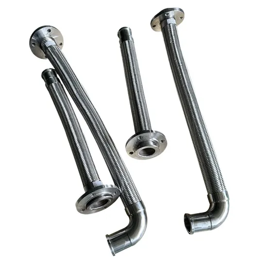 Flanged Type Stainless Steel Hose Metal Braided Hose Mesh Corrugated Pipe Flex Hoses