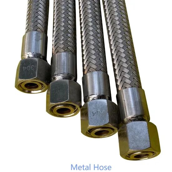 Factory High Quality Stainless Steel Flexible Braided Metal Hose