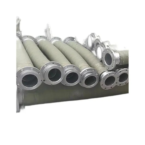 Flexible 14" 10m ANSI 150lb Stainless Steel Metal 304 Hose Pipe with Flange