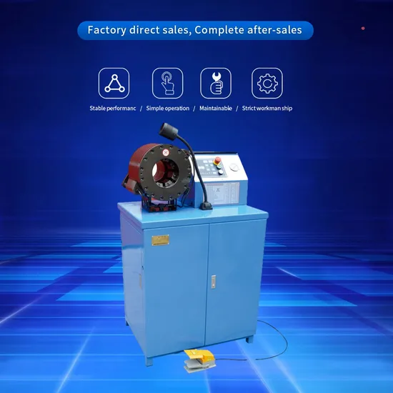 Canada Use Fin Power 1/4-2" 10-87mm P32 P20 P52 Hydraulic Pressing Hose Crimping Machine Hose Pipe Press Machine for Crimp Hose