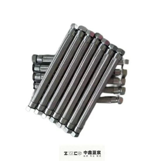 Stainless Steel Crimping High Temperature Resistant Food Grade Corrosion-Resistant PTFE Braized Steel Hose