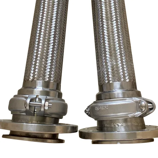 Flange Braided Metal Hose Flexible Metal Hose Flexible Hose Connecting Pipeline