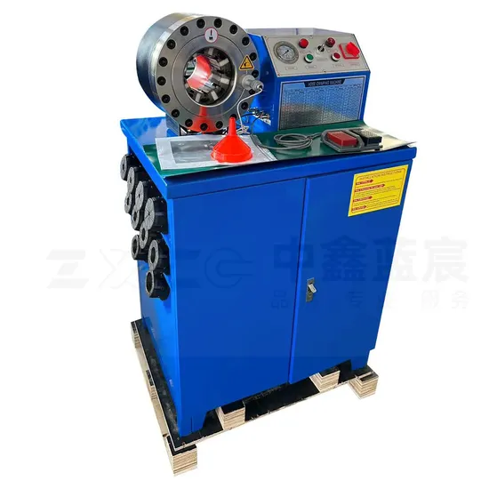 Factory Sales Quick Change Tool 1/4-2 Inch Mobile Customized Logo Rubber Pipe Making Machinery Hydraulic Hose Crimping/Crimper Machine