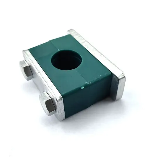 1/4 Hydraulic Pipe Clamp Style Solid Body Long Base Plate Tube Pipe and Hose Assemblies