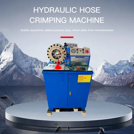 Easy to Operate 1/8 "1/4" -2 "4" "Hydraulic Hose Crimping Machine Hose Pressing Machine