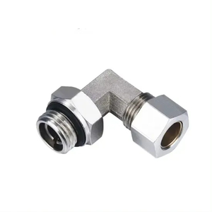 5502-0808 Ferrule Type High-Pressure Right Angle Transition Joint Carbon Steel Pipe Fitting