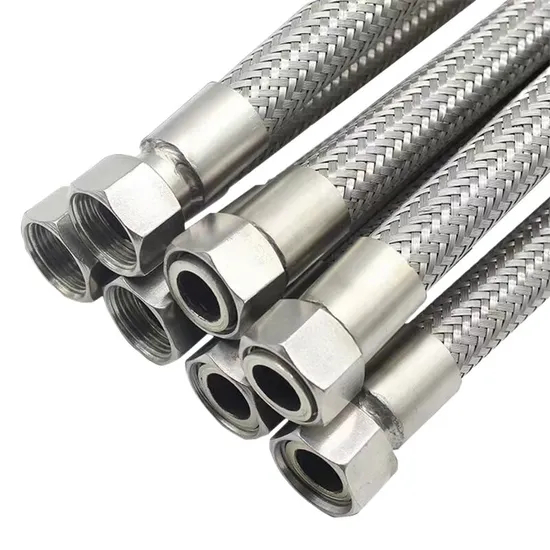 Customized Multipurpose 304 Stainless Steel Metal Braided Corrugated High-Pressure Hose