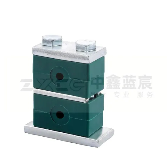 Tube Stacking Plastic Hydraulic Oil Pipe Clamp Twin Series