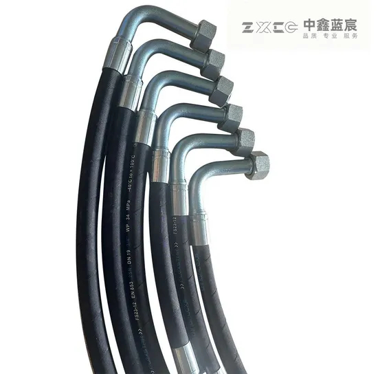 High Pressure Hydraulic Rubber Brake Hose Assembly with Joint Flange Retractable Hose Reel (seasonal)