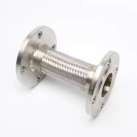 Flange Type Metal Hose Braided Flexible Metal Hoses Flanged Bellows Stainless Steel Wire Braided Flexible Metal Hose